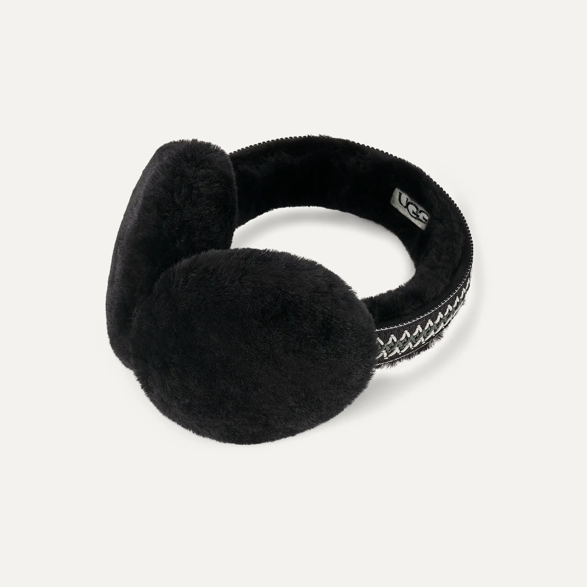 Ugg Tasman Sheepskin Earmuff Black Ii