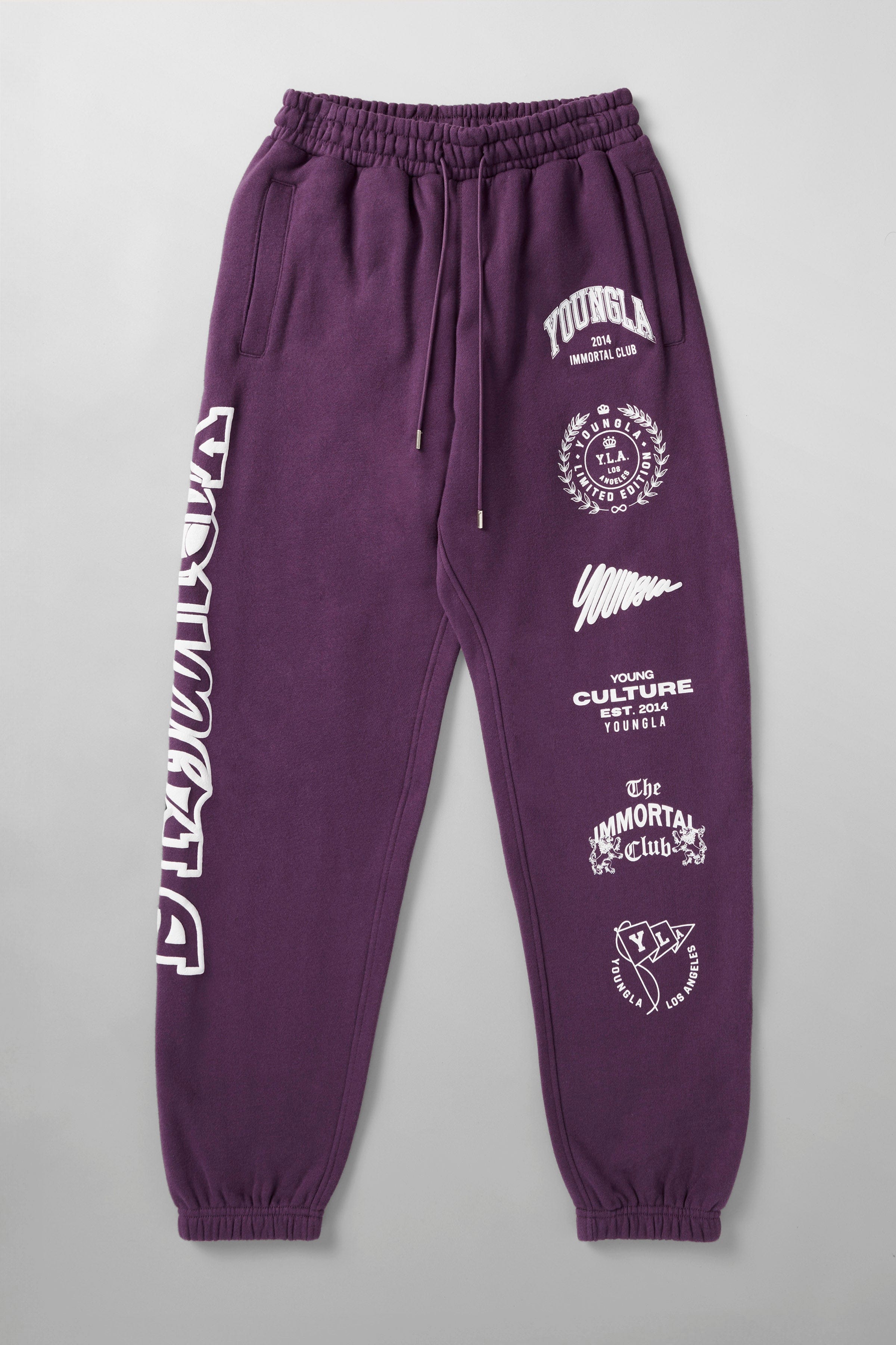 YoungLA 204 - Immortal Killer Joggers Purple