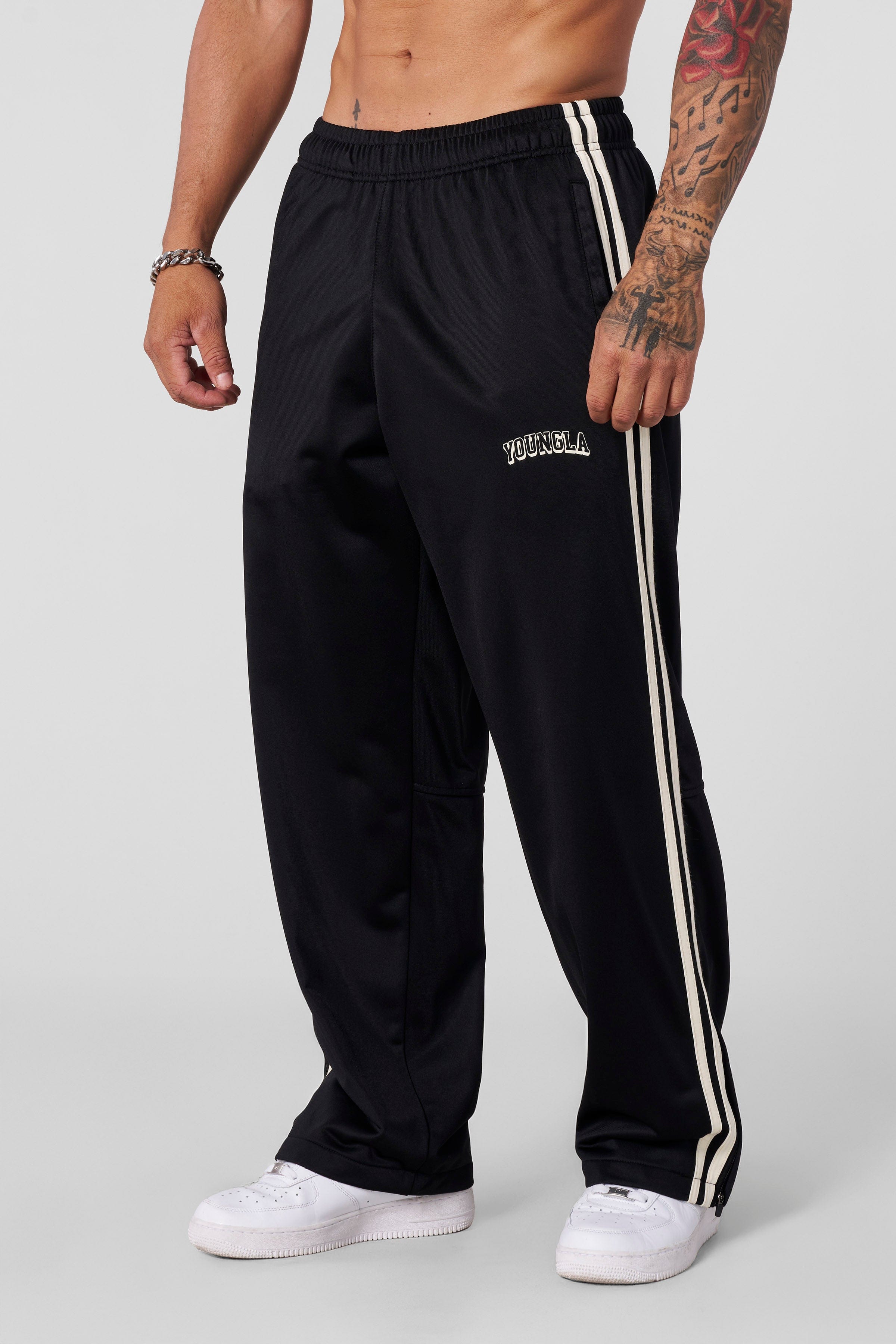 YoungLA 2051 - Retro Warm Up Track Pants Black