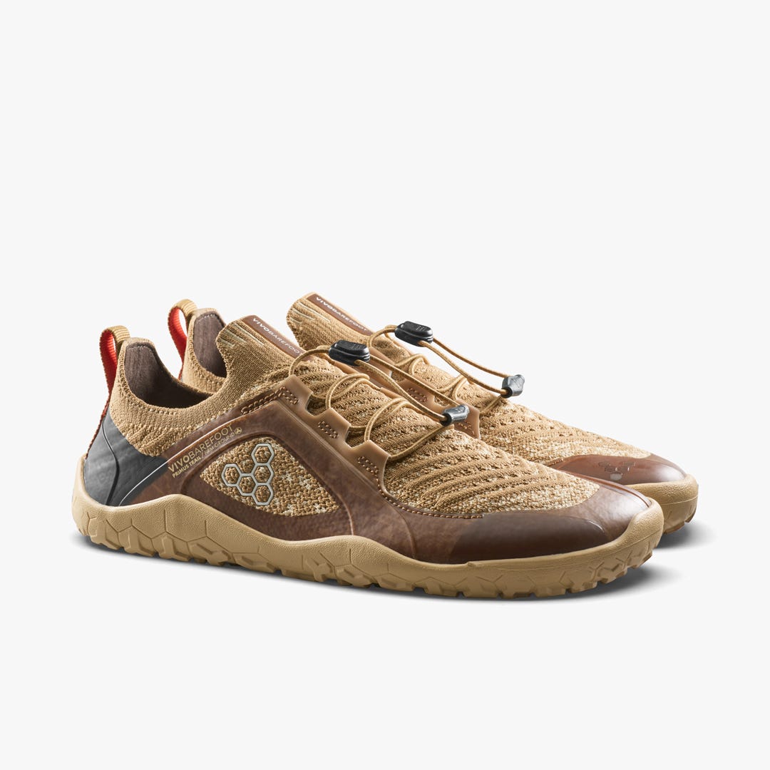 Vivobarefoot Primus Trail Knit Fg Grounding Womens Wood