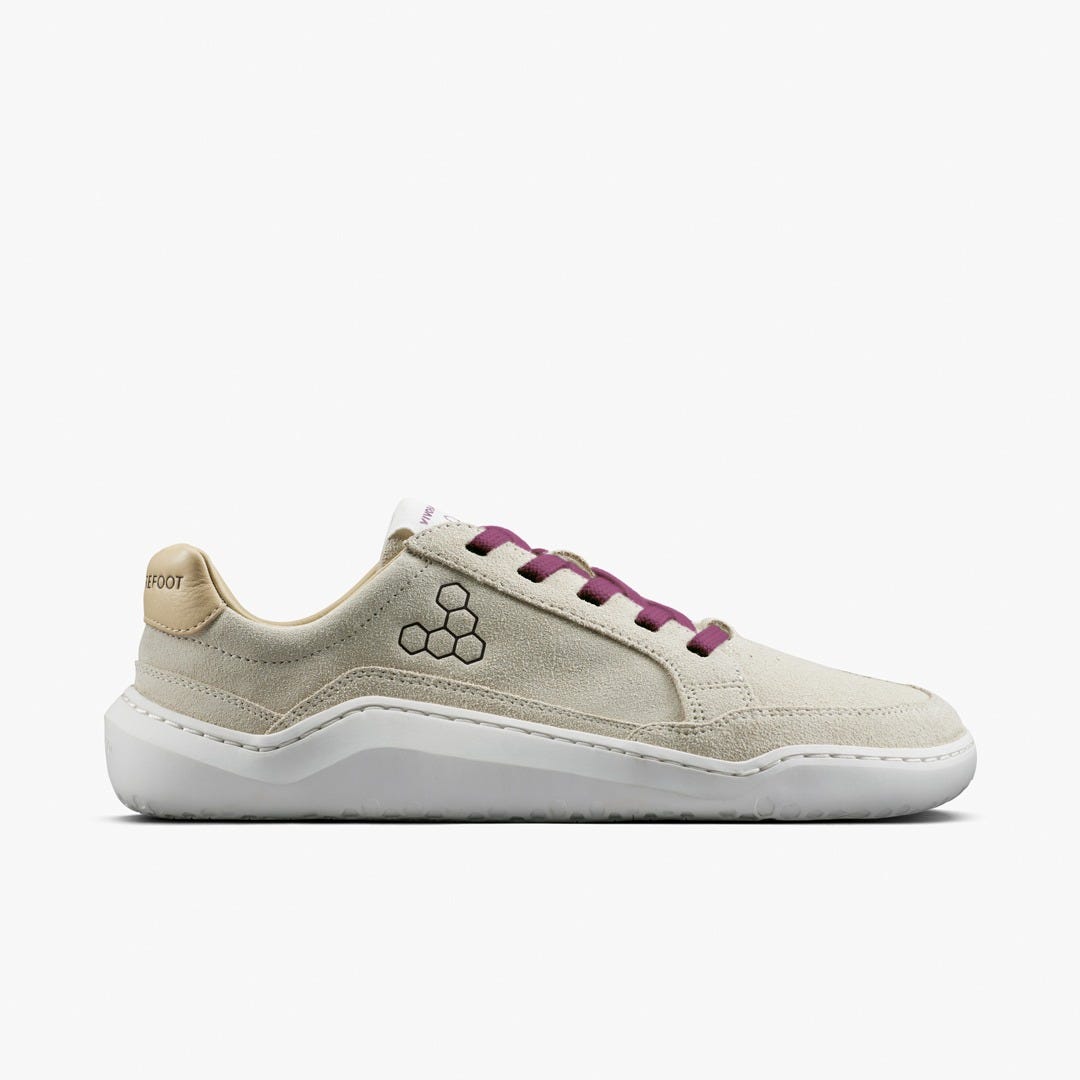 Vivobarefoot Gobi Iii Sneaker Leather Womens Sand/ Fig