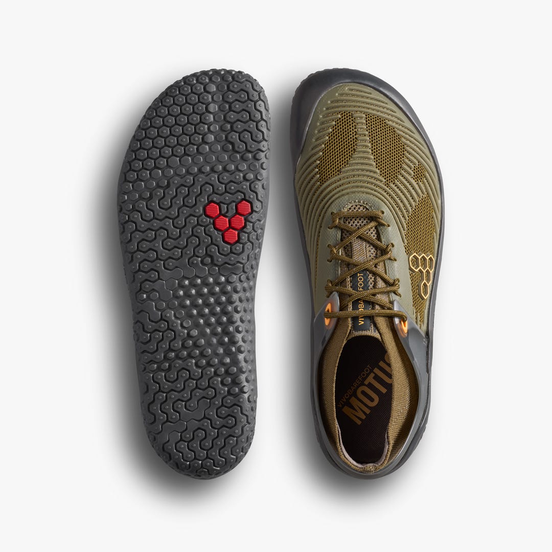 Vivobarefoot Motus Strength Ii Womens Dark Olive
