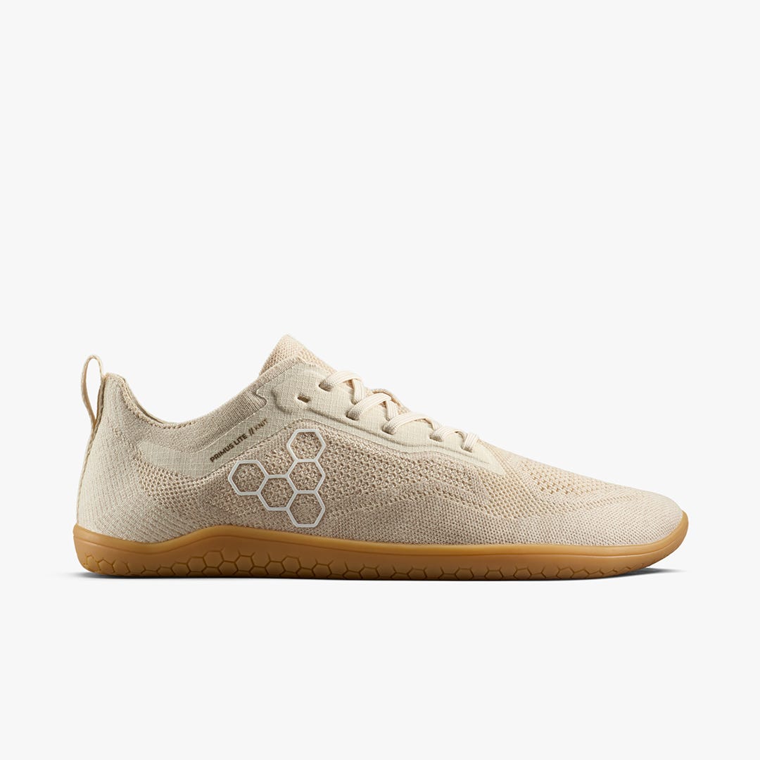 Vivobarefoot Primus Lite Knit Natural Womens Coconut