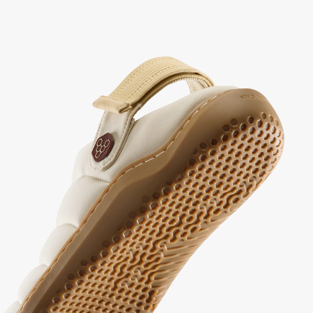 Vivobarefoot Gobi Wavey Mule Textile Womens Sand