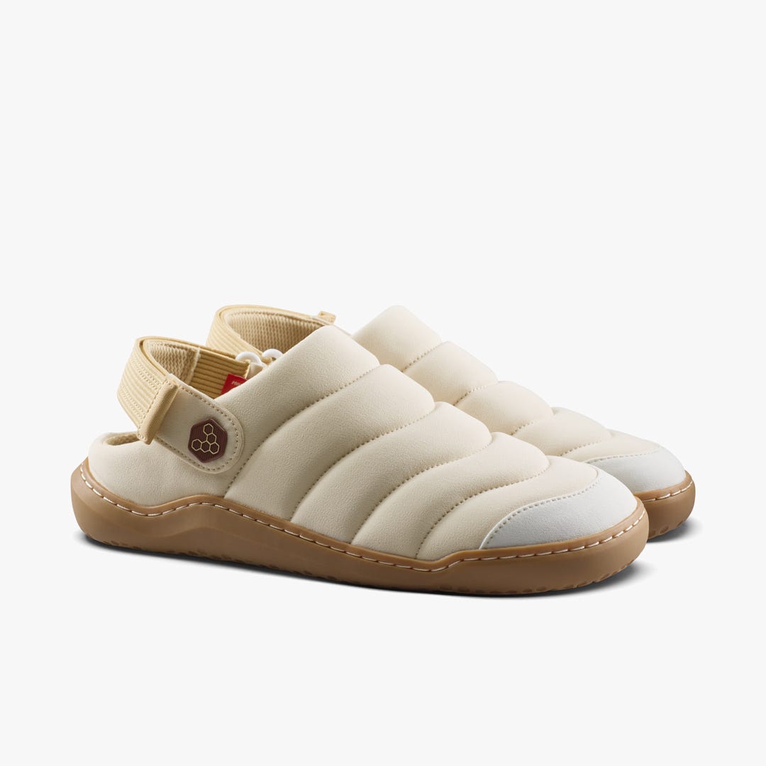 Vivobarefoot Gobi Wavey Mule Textile Womens Sand