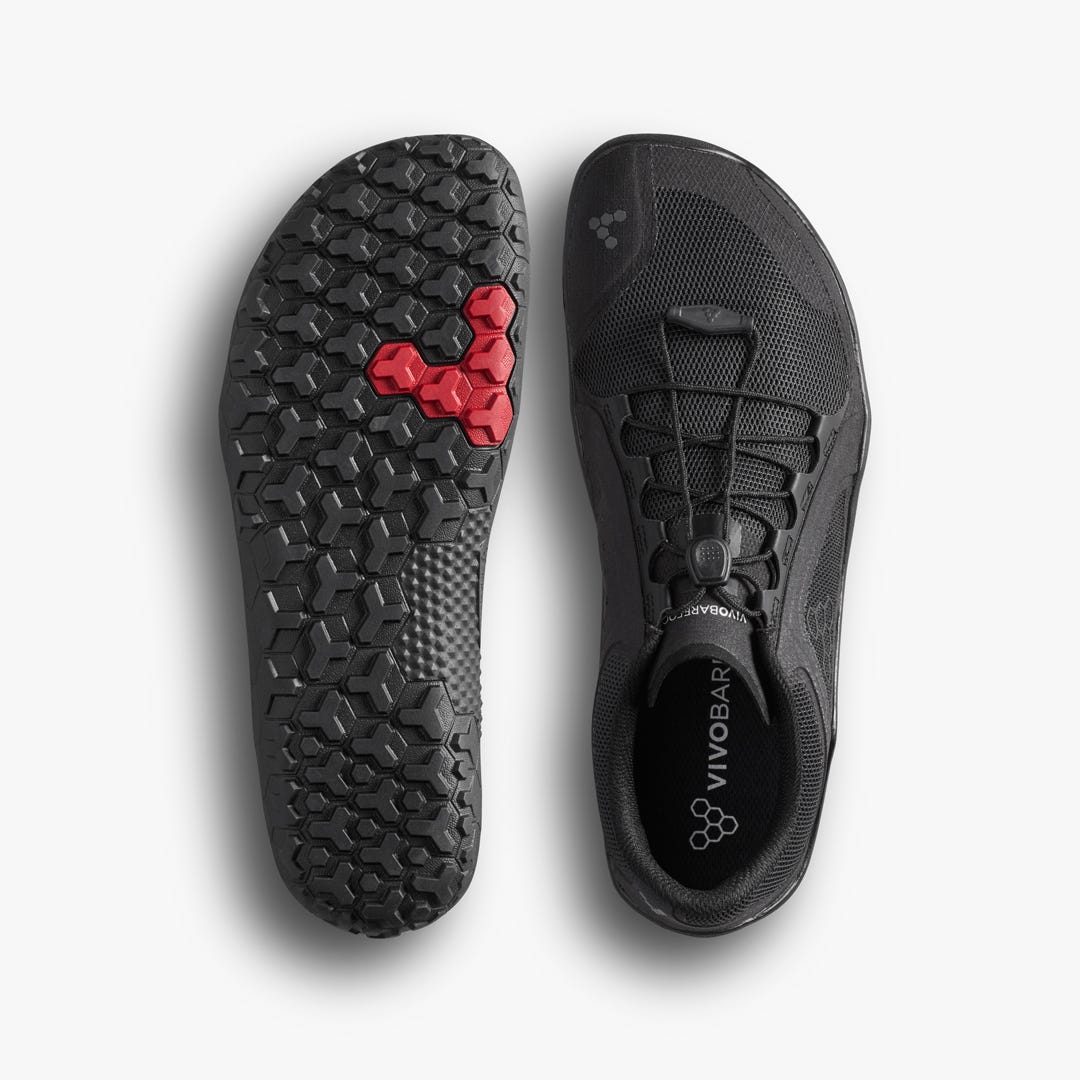 Vivobarefoot Primus Trail Fg 3.5 Womens Obsidian