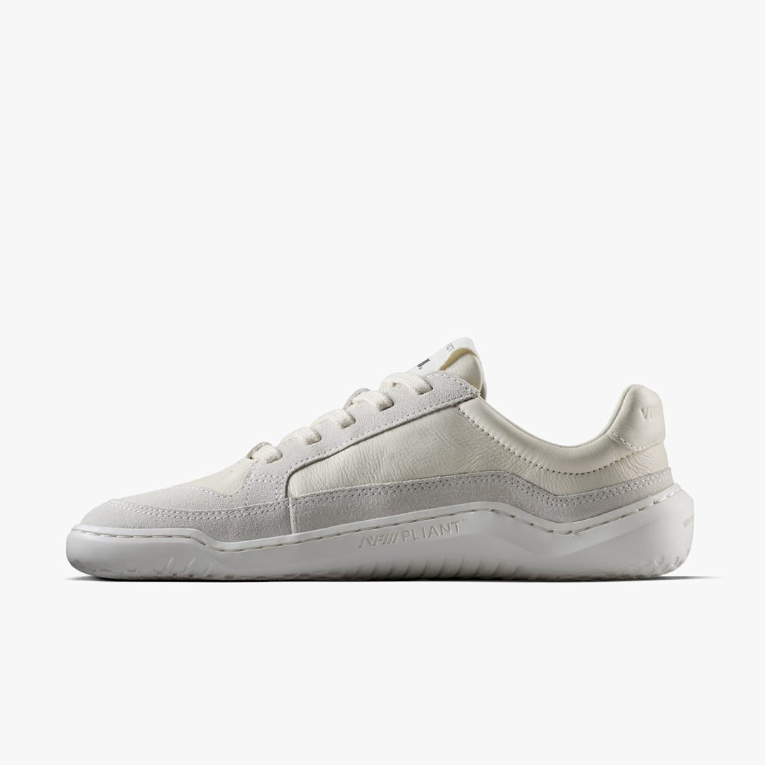 Vivobarefoot Gobi Ii Sneaker Leather Womens Limestone