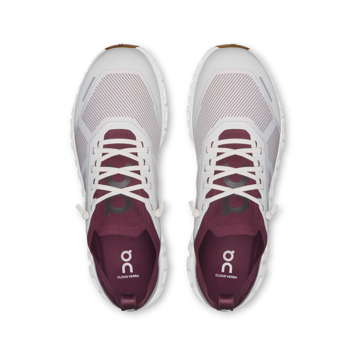On Cloud 6 Versa Silver Maroon