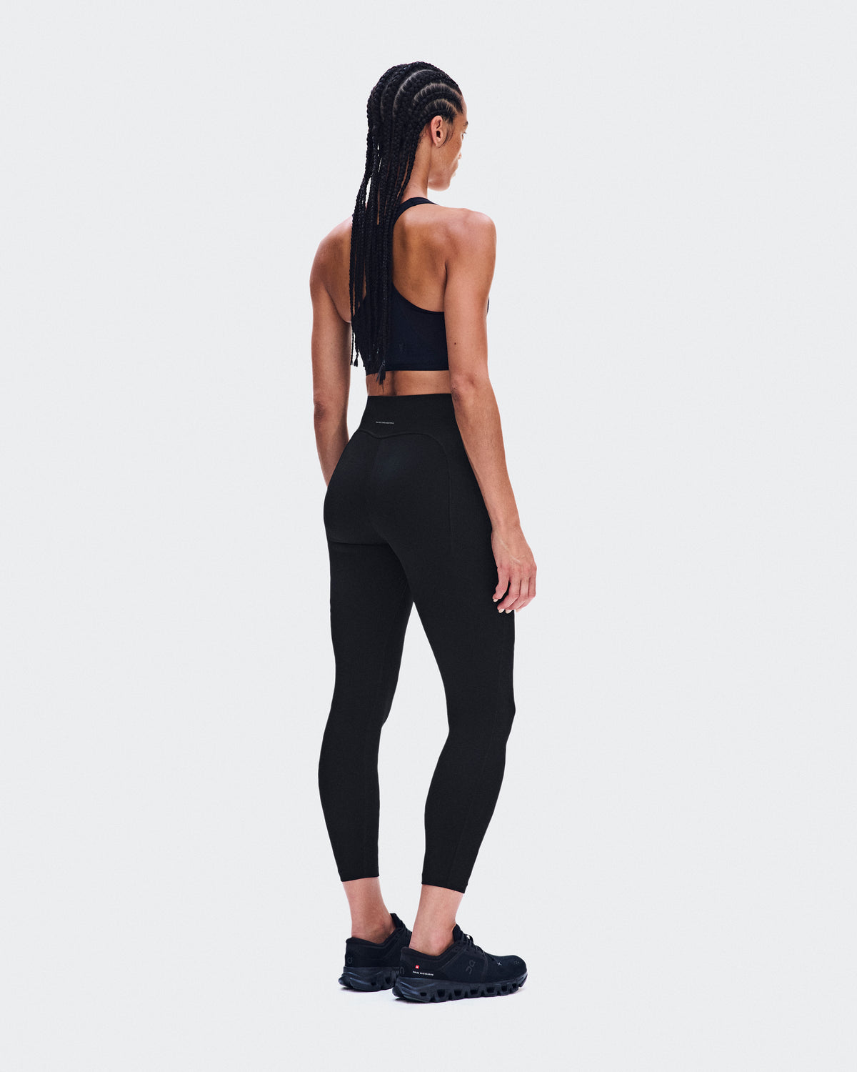On Train Tights 7/8 Black (Women'S)