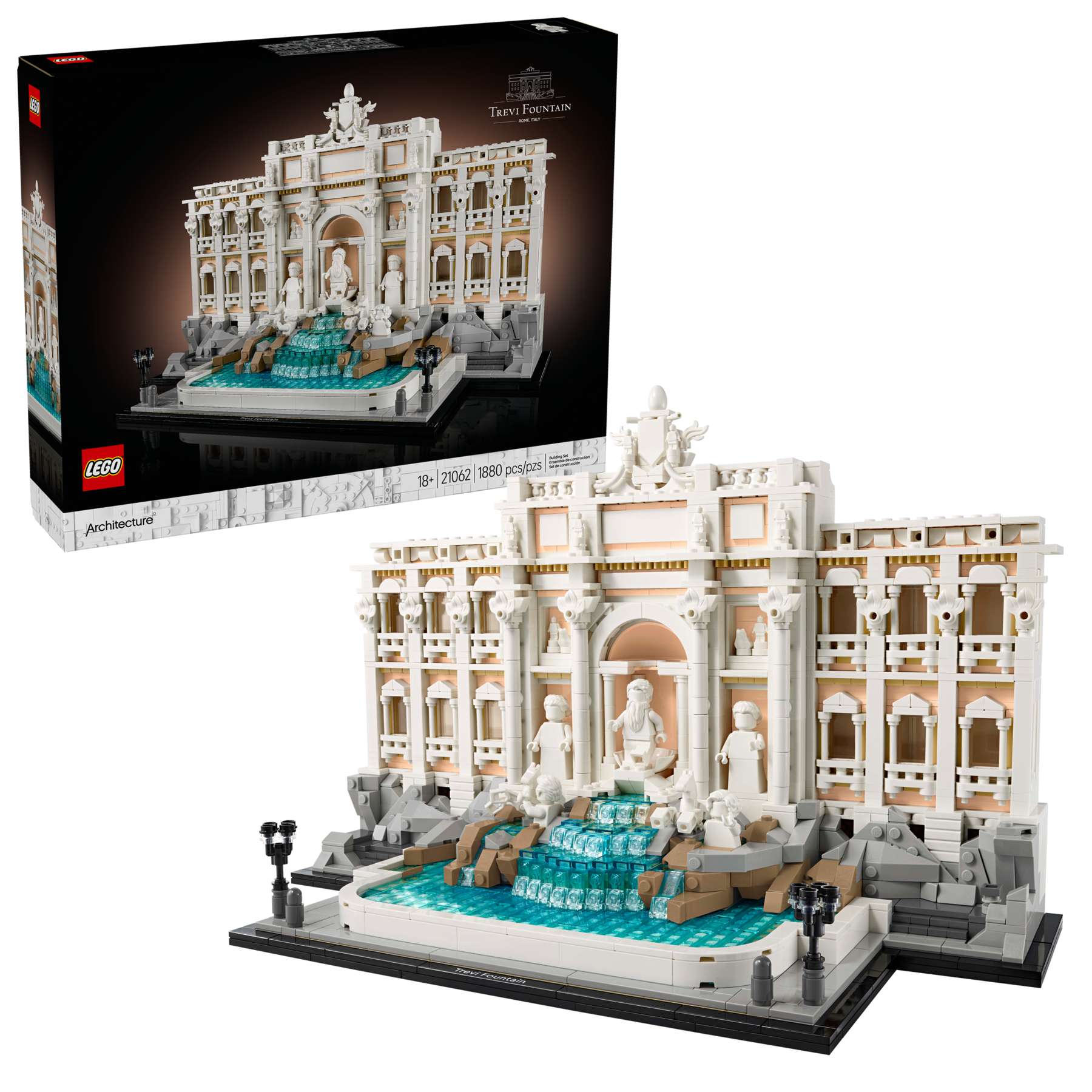 Lego Trevi Fountain