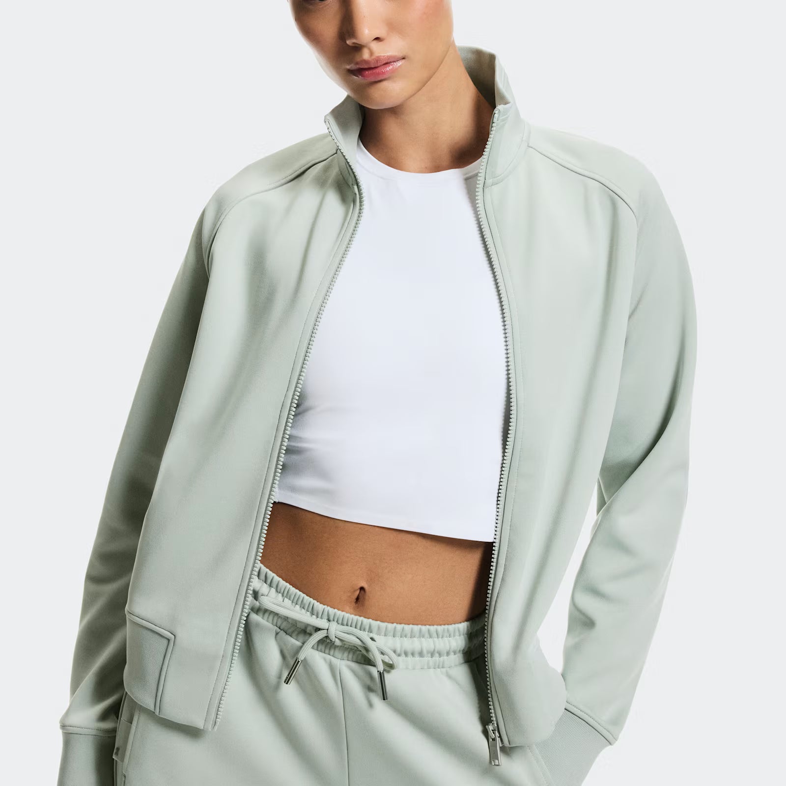 On Courtside Full-Zip Mineral (Women'S)