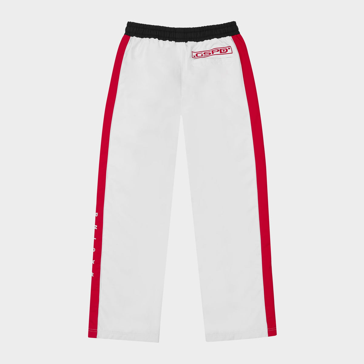 Godspeed Grc Trackpants (White / Blk / Red)
