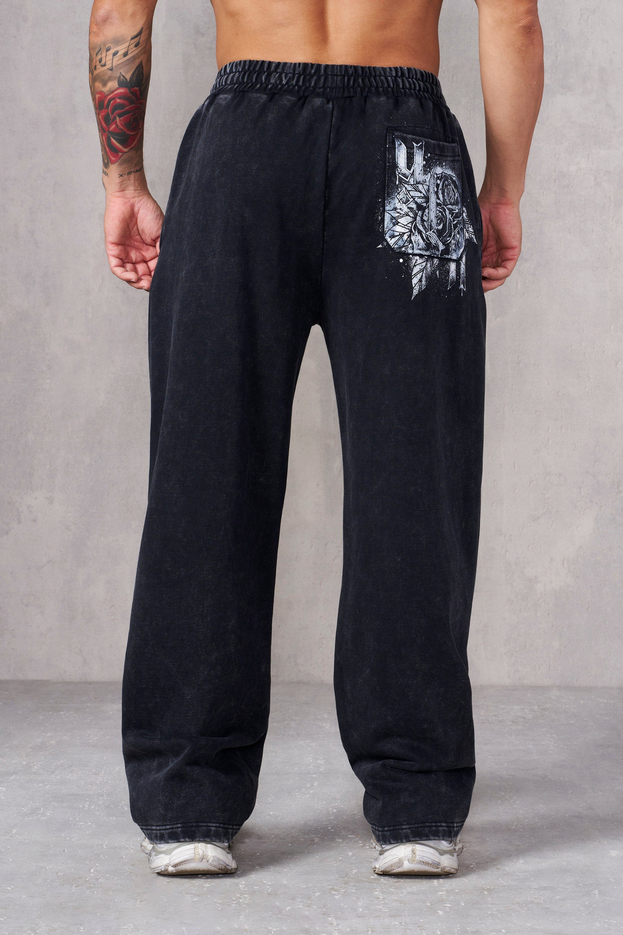 YoungLA 2116 - Dynasty Sweats Black Wash