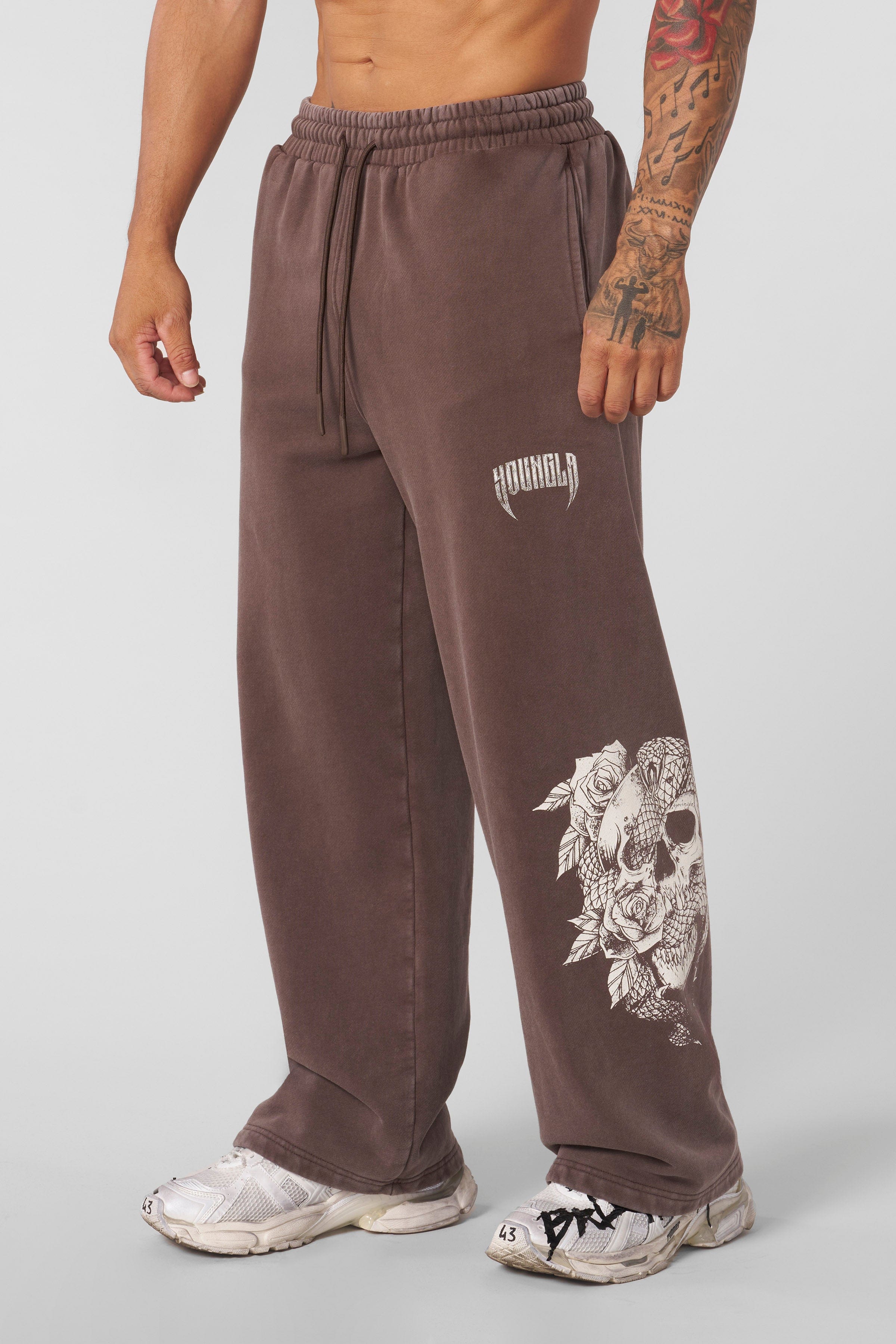 YoungLA 2117 - The Dawn Collection - Sweats Brown Wash