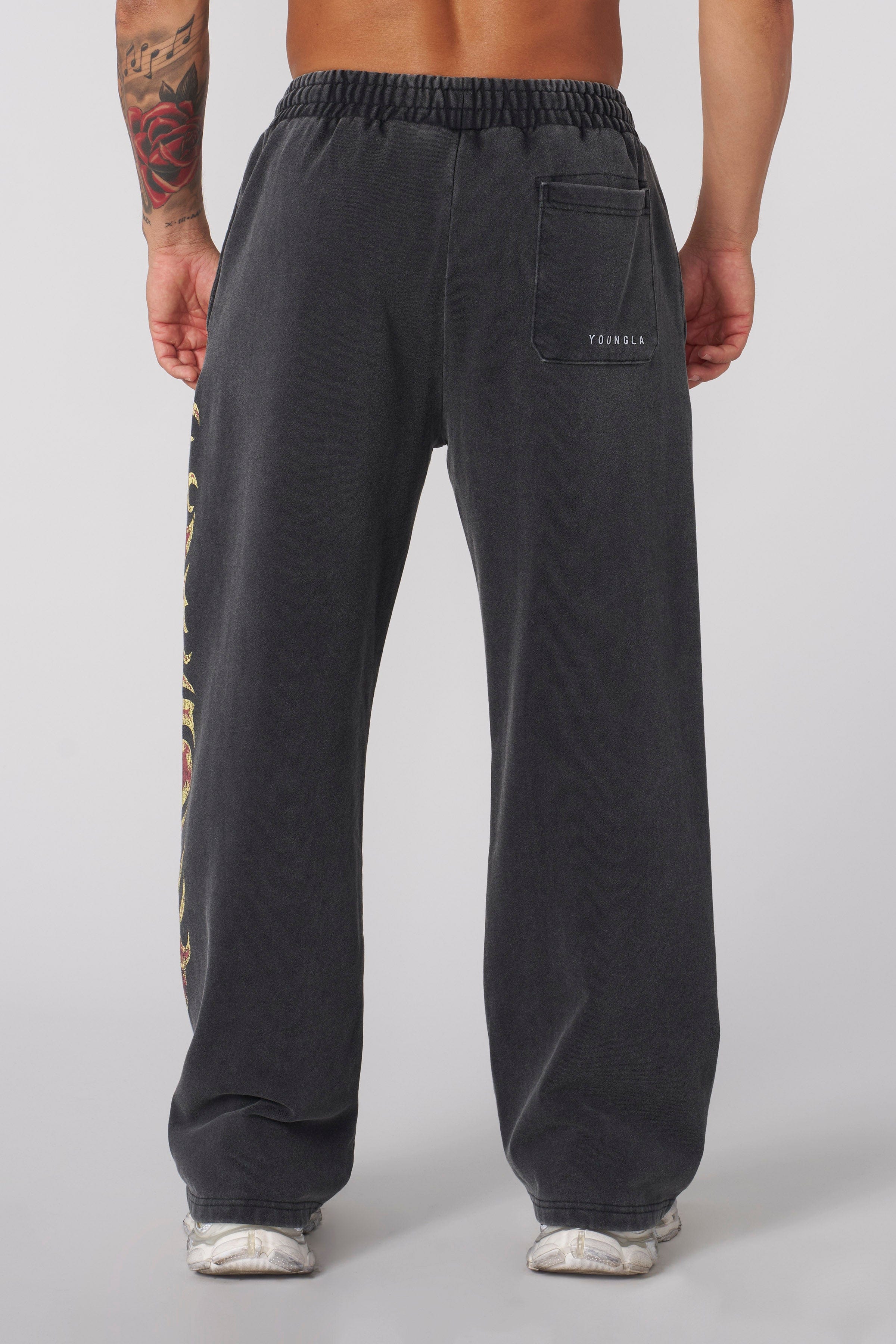 YoungLA 2119 - Inferno Sweats Black Wash