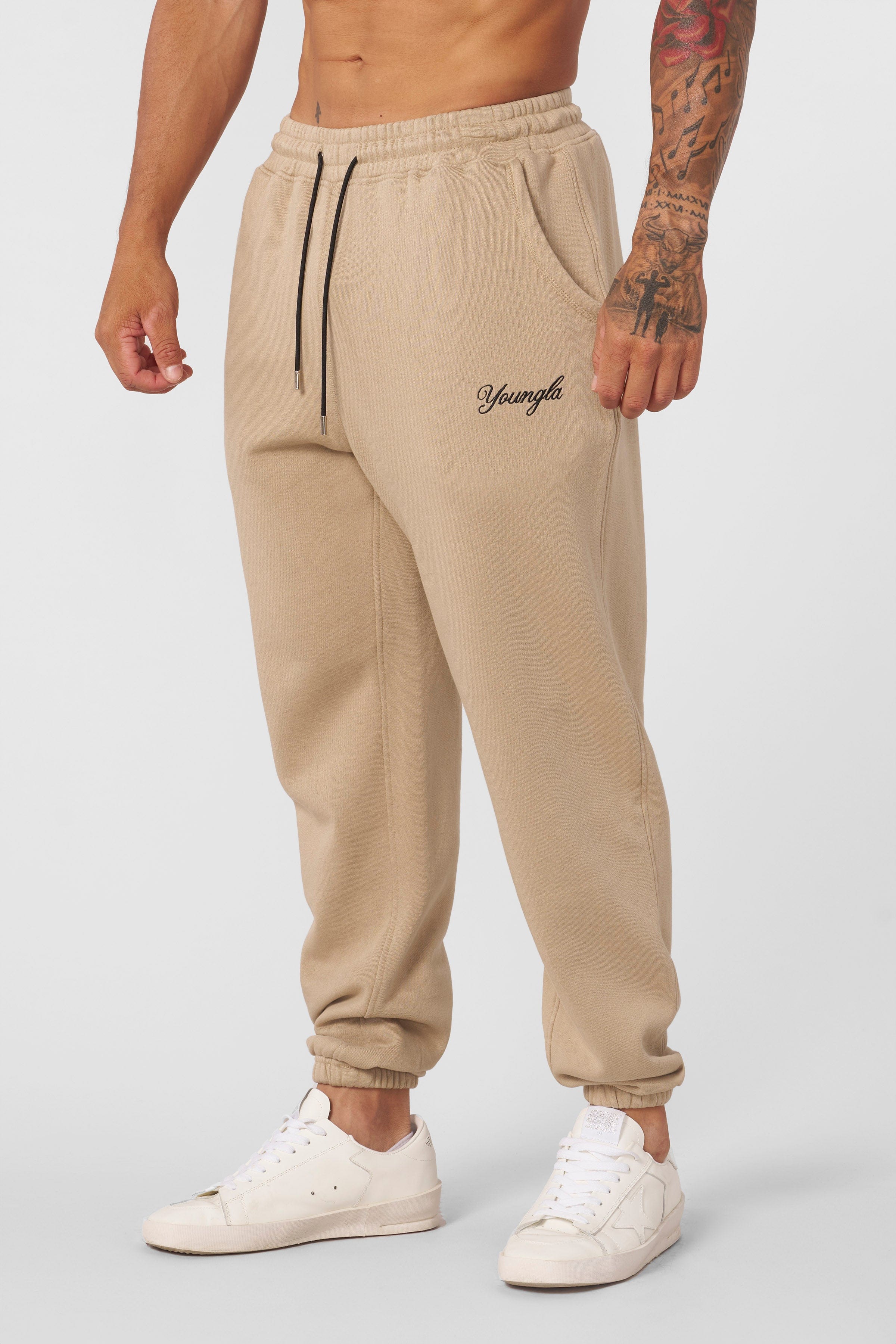 YoungLA 211 - For Him Joggers Weathered Teak