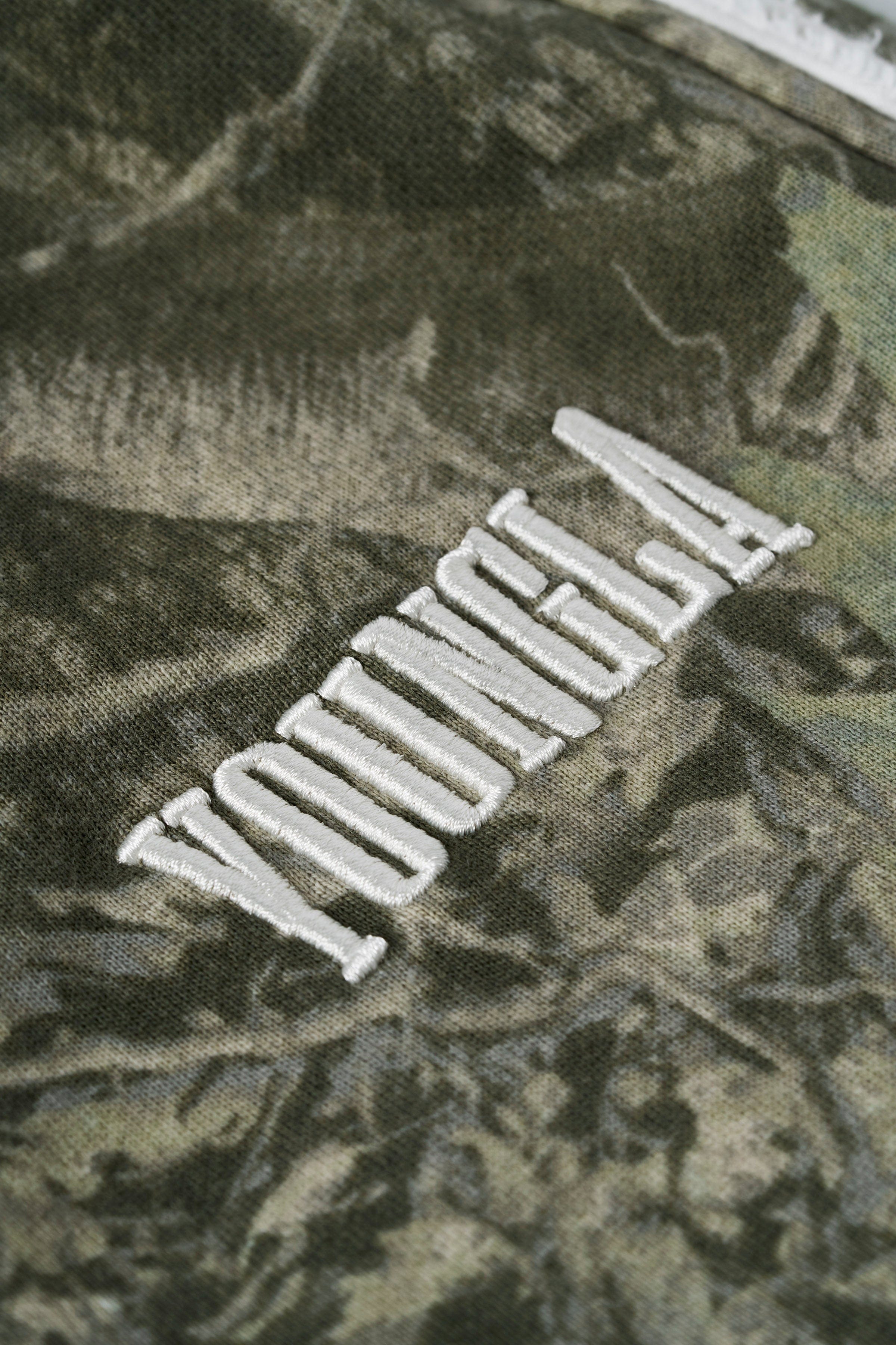 YoungLA 2124 - Vintage Striped Sweats Green Tree Camo