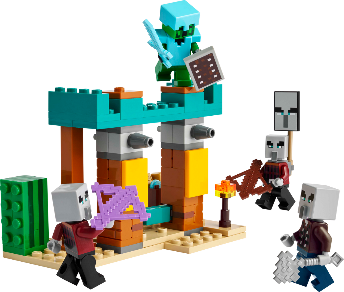 Lego The Illager Desert Patrol