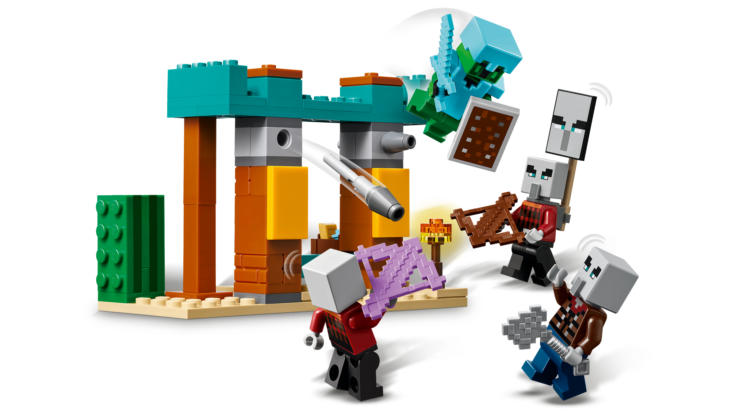 Lego The Illager Desert Patrol