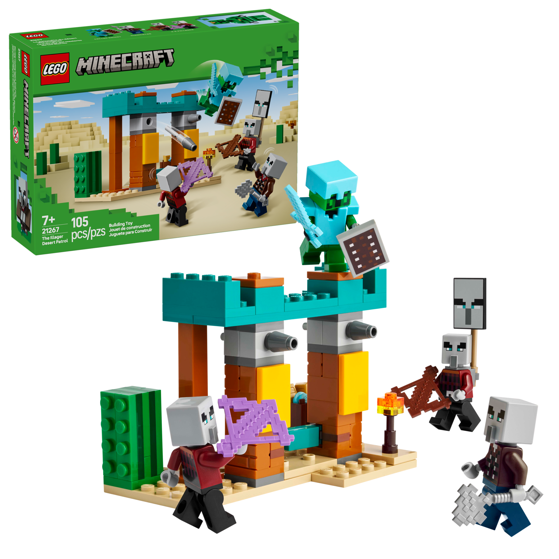 Lego The Illager Desert Patrol