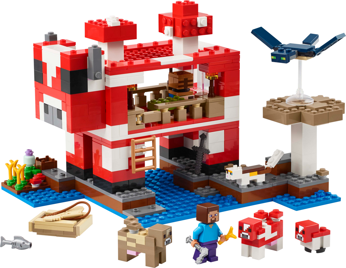 Lego The Mooshroom House