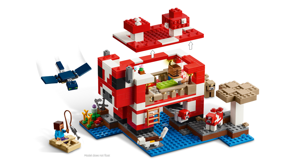 Lego The Mooshroom House