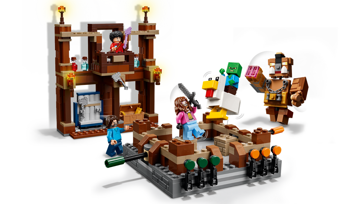 Lego Woodland Mansion Fighting Ring