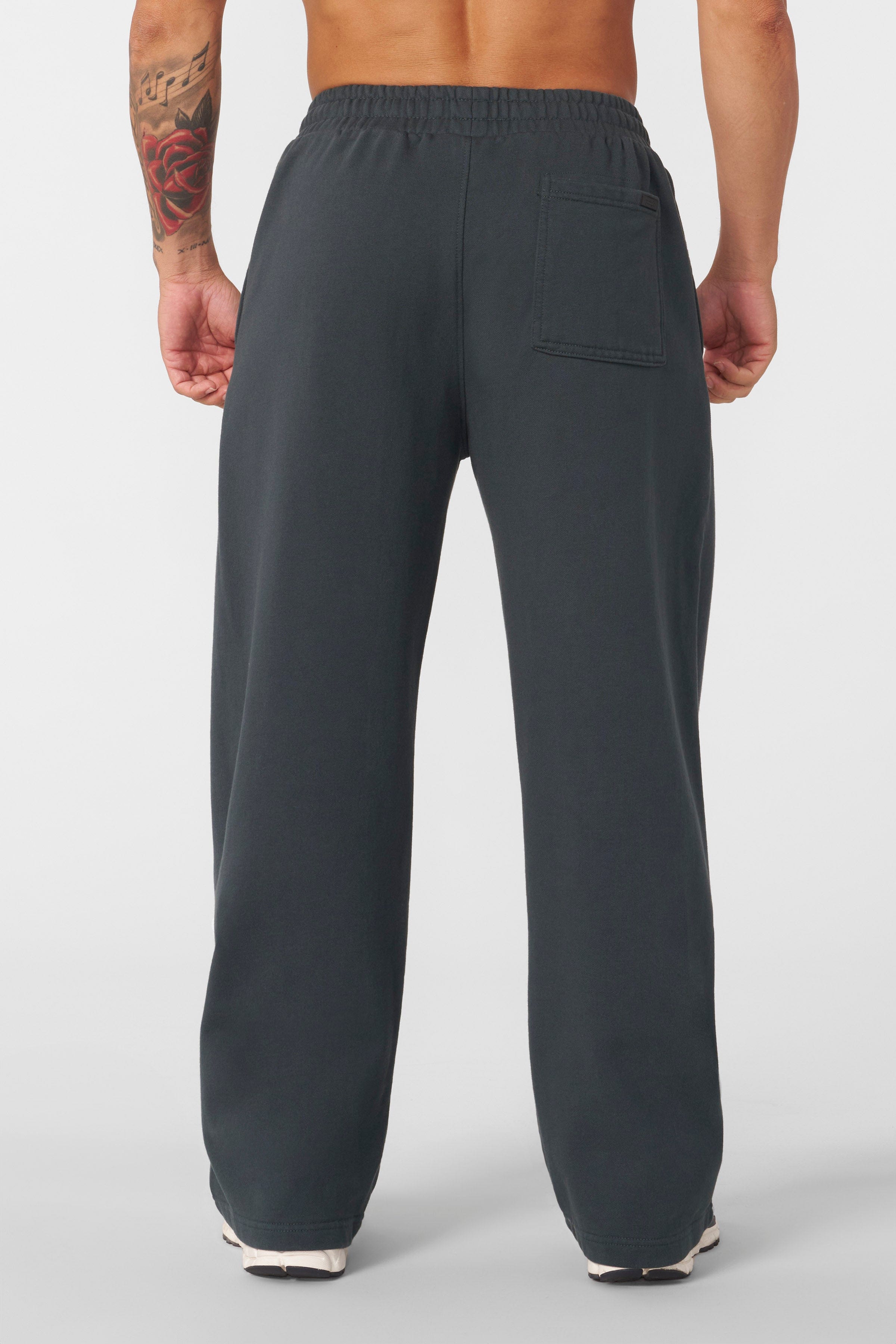 YoungLA 2127 - Big Patch Sweats Teal Wash