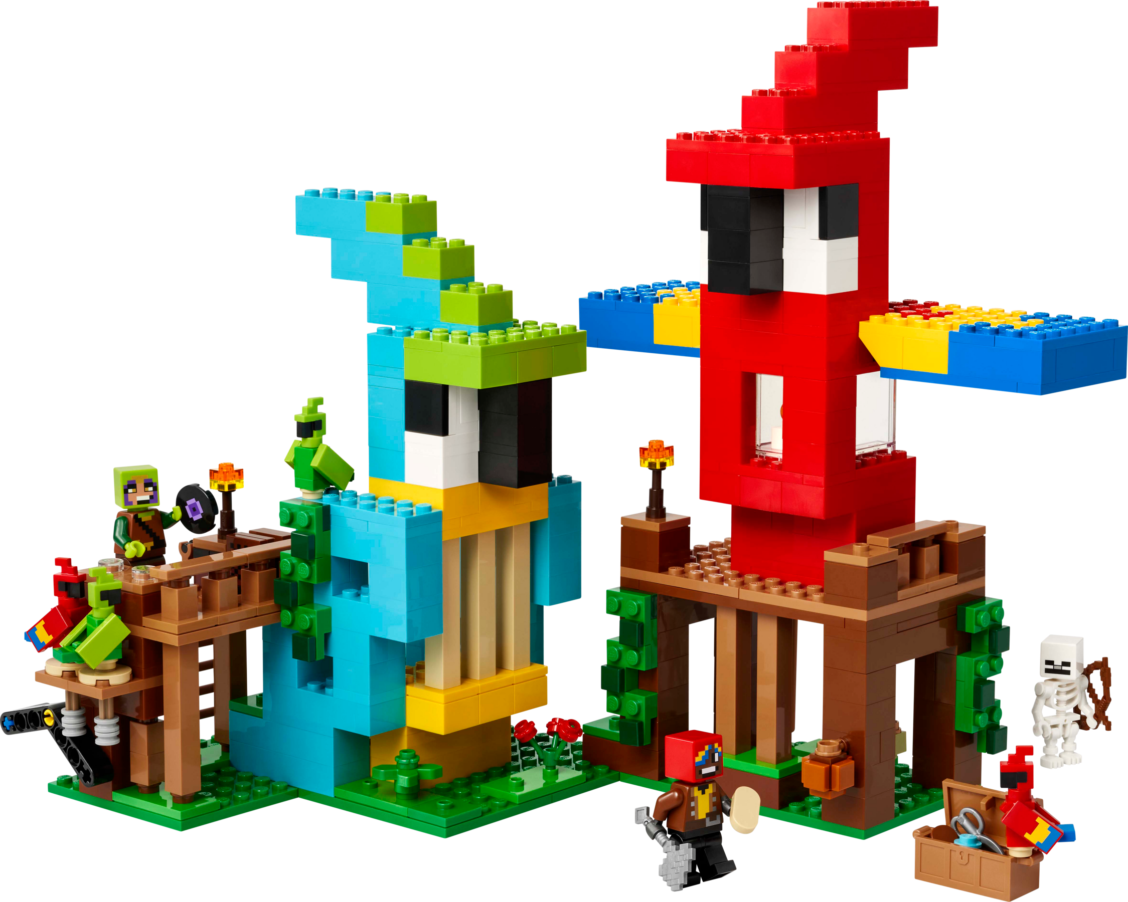 Lego The Parrot Houses