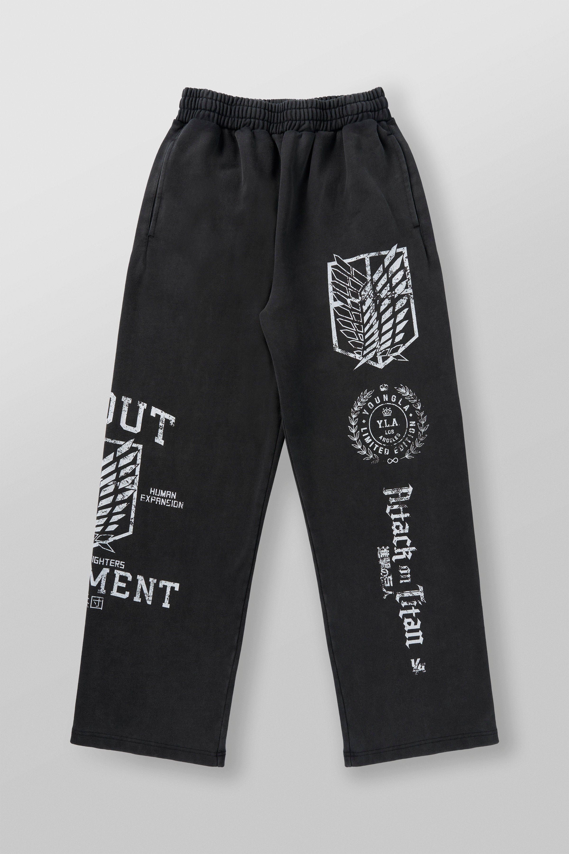 YoungLA 2128 - AOT x YLA Baggy Joggers Regiment Freedom