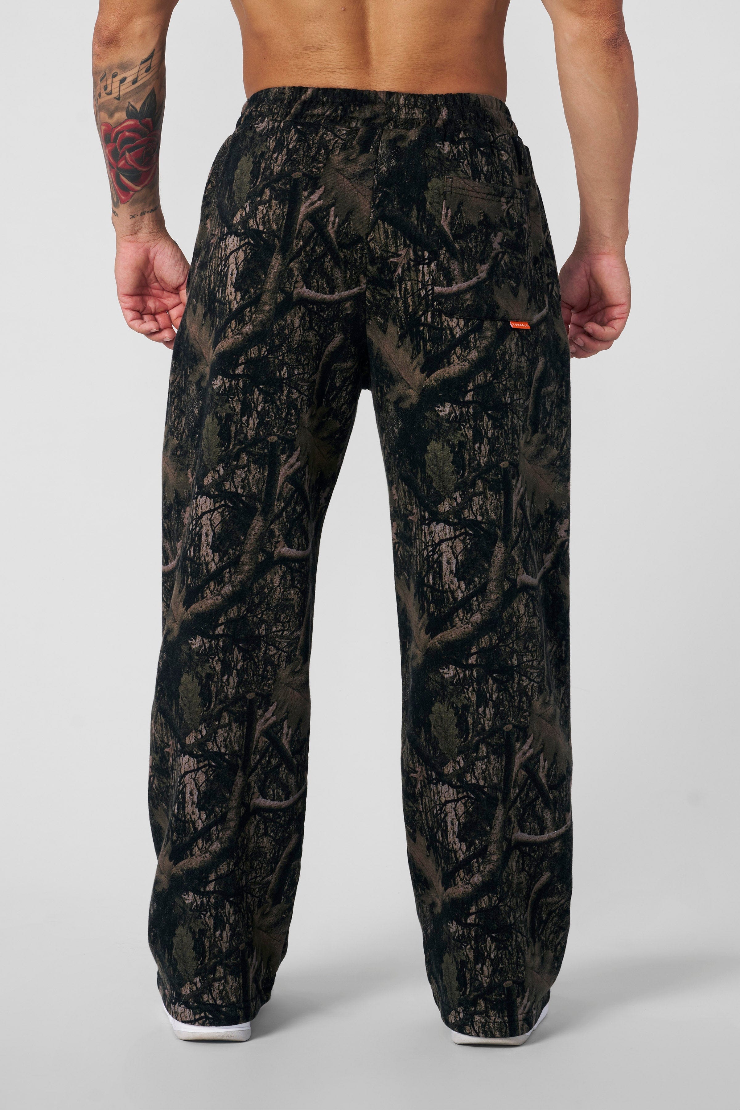 YoungLA 2133 - Tree Camo Baggy Sweats Dark Tree Camo