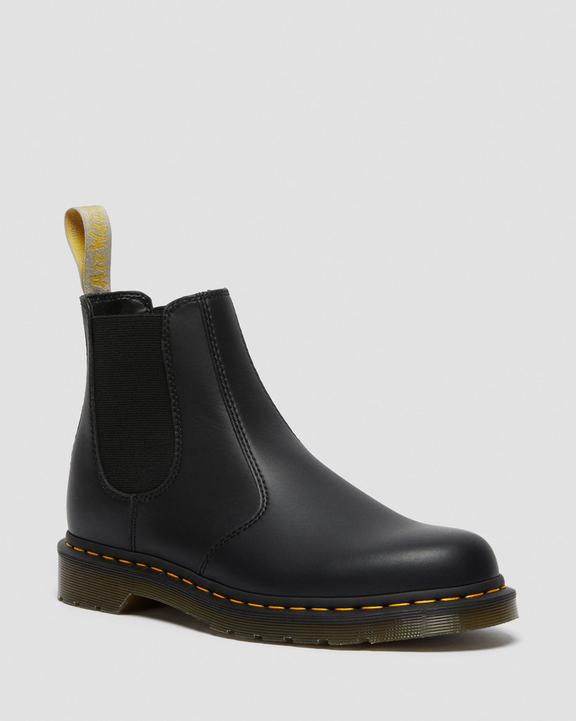 Martens Vegan 2976 Felix Chelsea Boots Black Womens UK