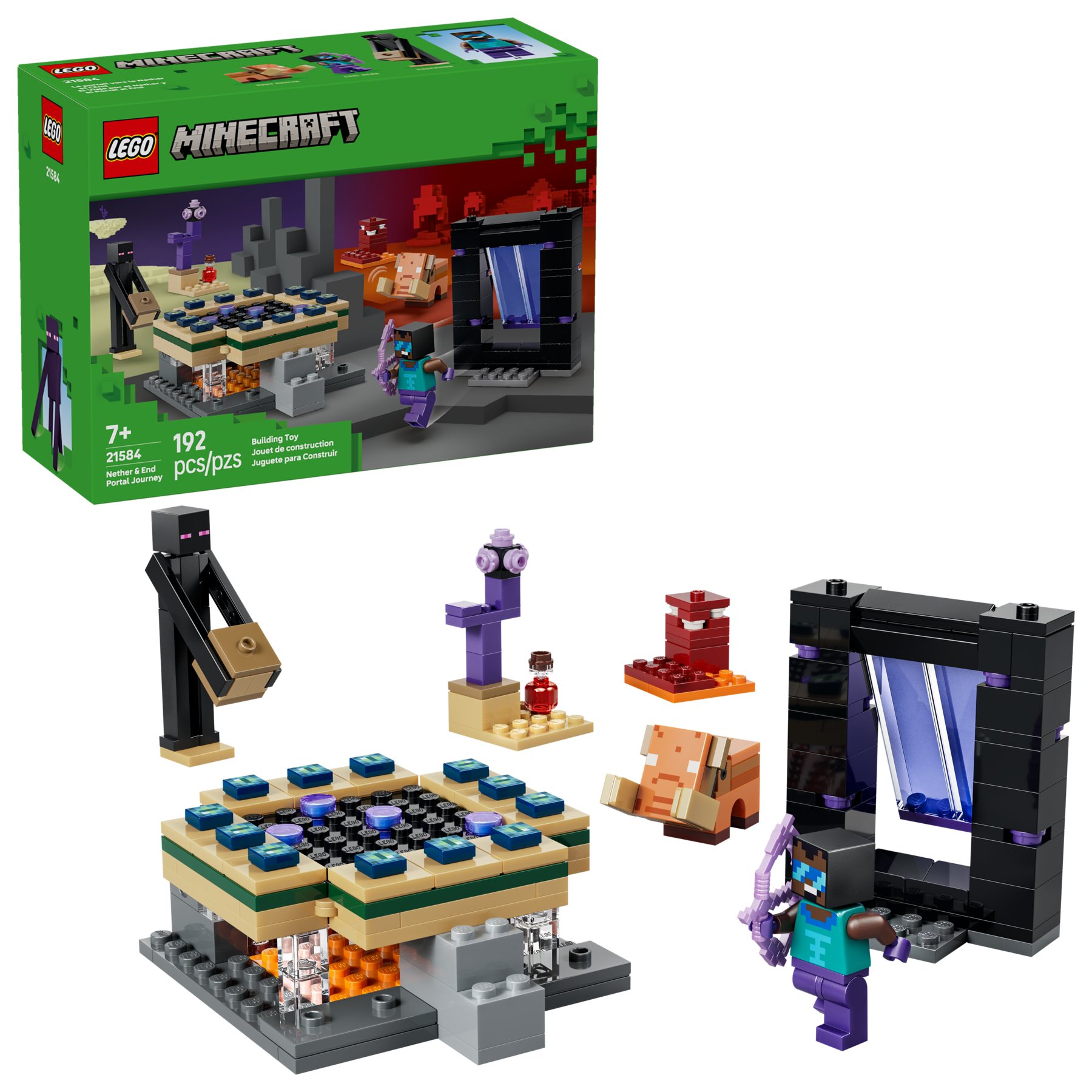 Lego Nether End Portal Journey