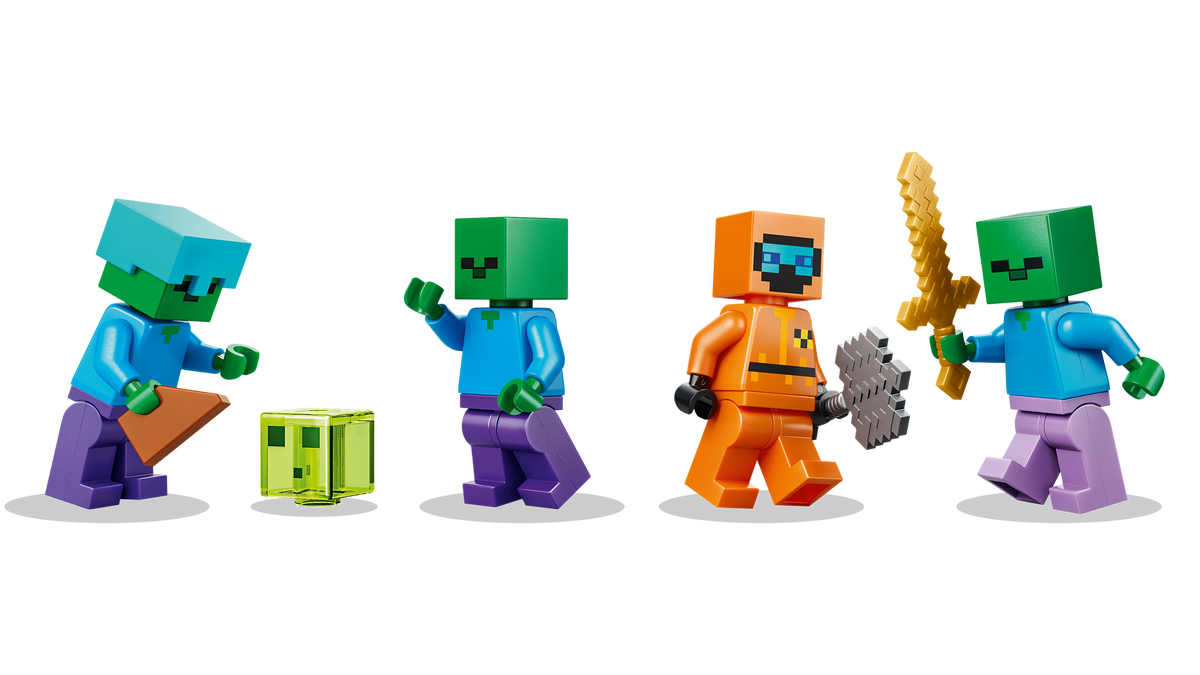 LEGO Minecraft Zombie Dungeon, back
