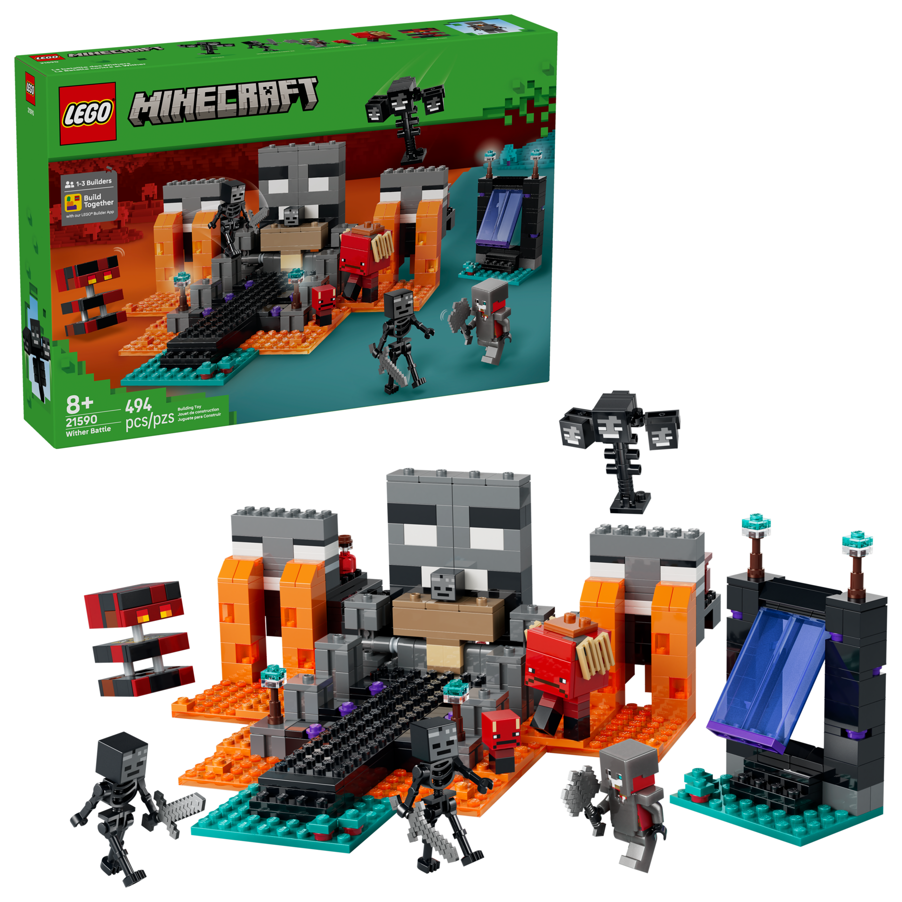 Lego Wither Battle