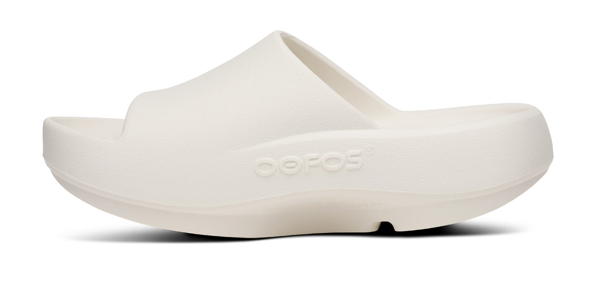 Oofos Women's Slide Chalk