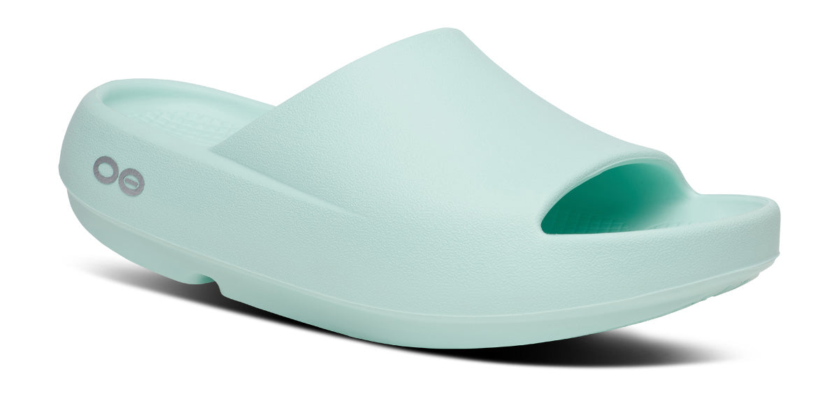 Oofos Women's Slide Mint
