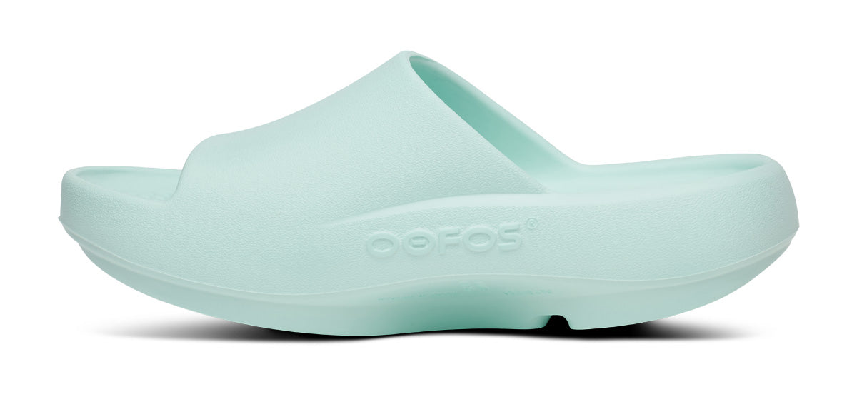 Oofos Women's Slide Mint