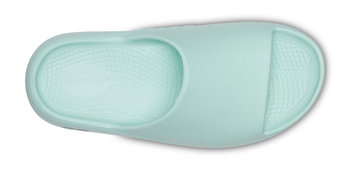 Oofos Women's Slide Mint