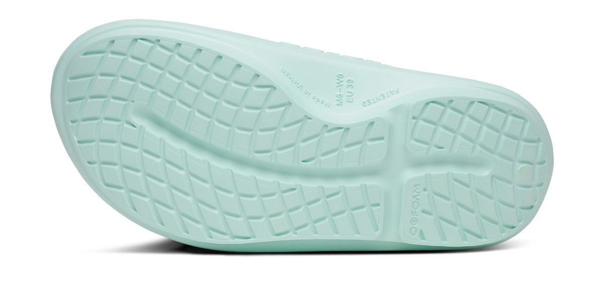 Oofos Men's Slide Mint