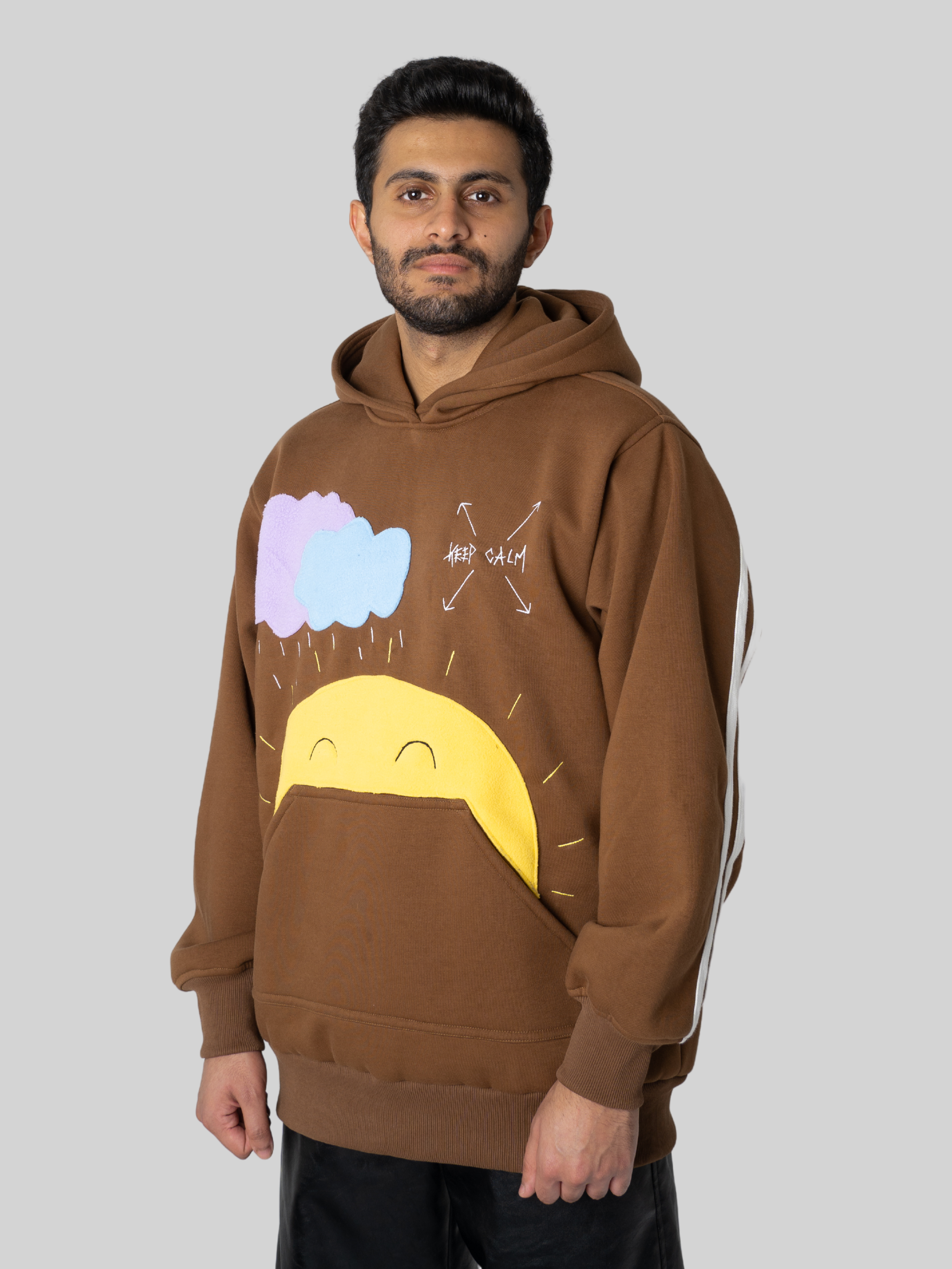 Brown Scenery Hoodie