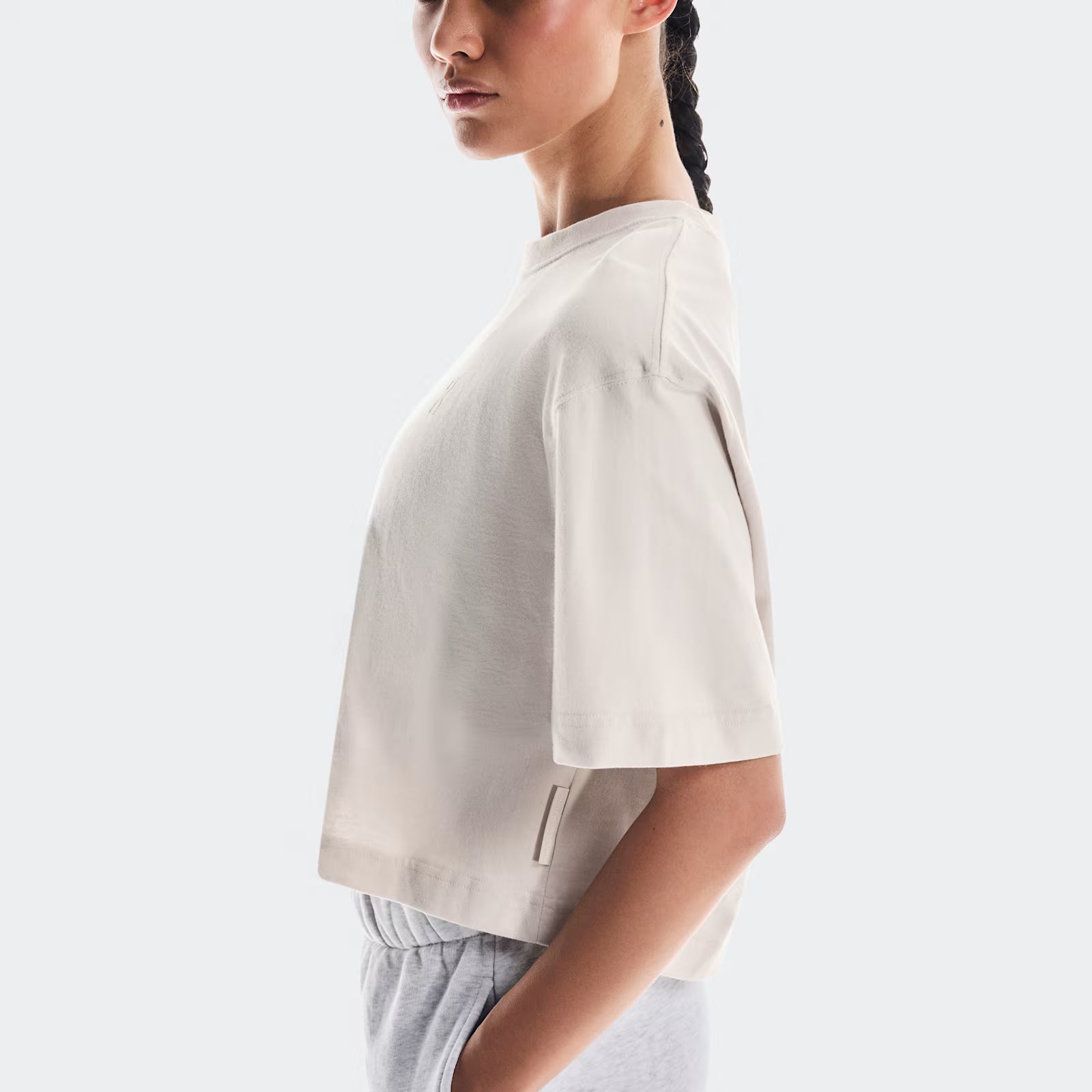 On Club Boxy-T Graphic Silver (Women'S)