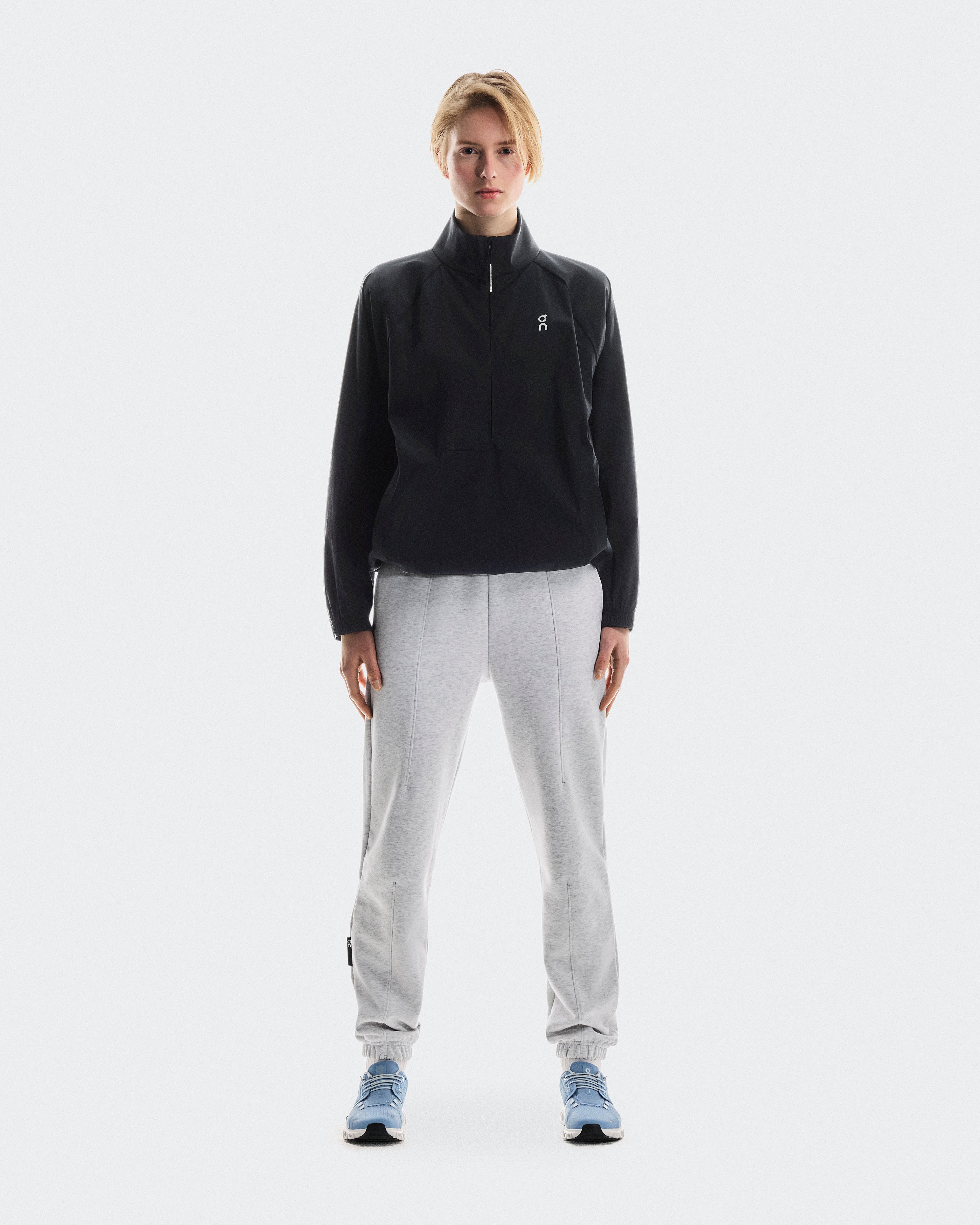 On All-Day 1/2 Zip Jacket Black (Women'S)