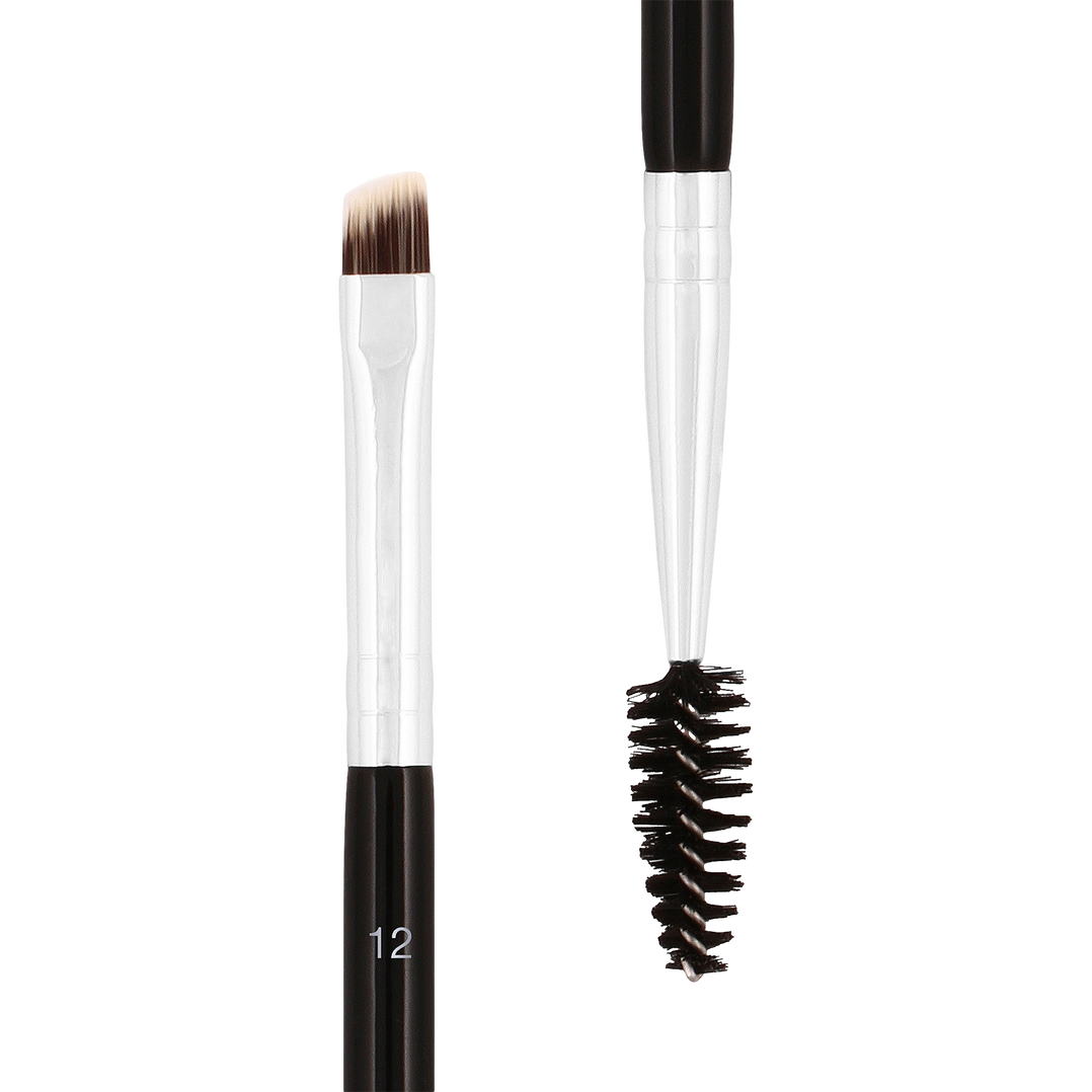 Anastasia Beverly Hills Dual-Ended Firm Angled Eyebrow Brush #12