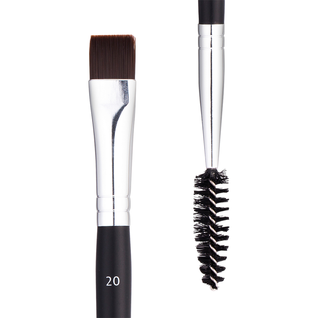 Anastasia Beverly Hills Dual-Ended Flat Detail Brush #20