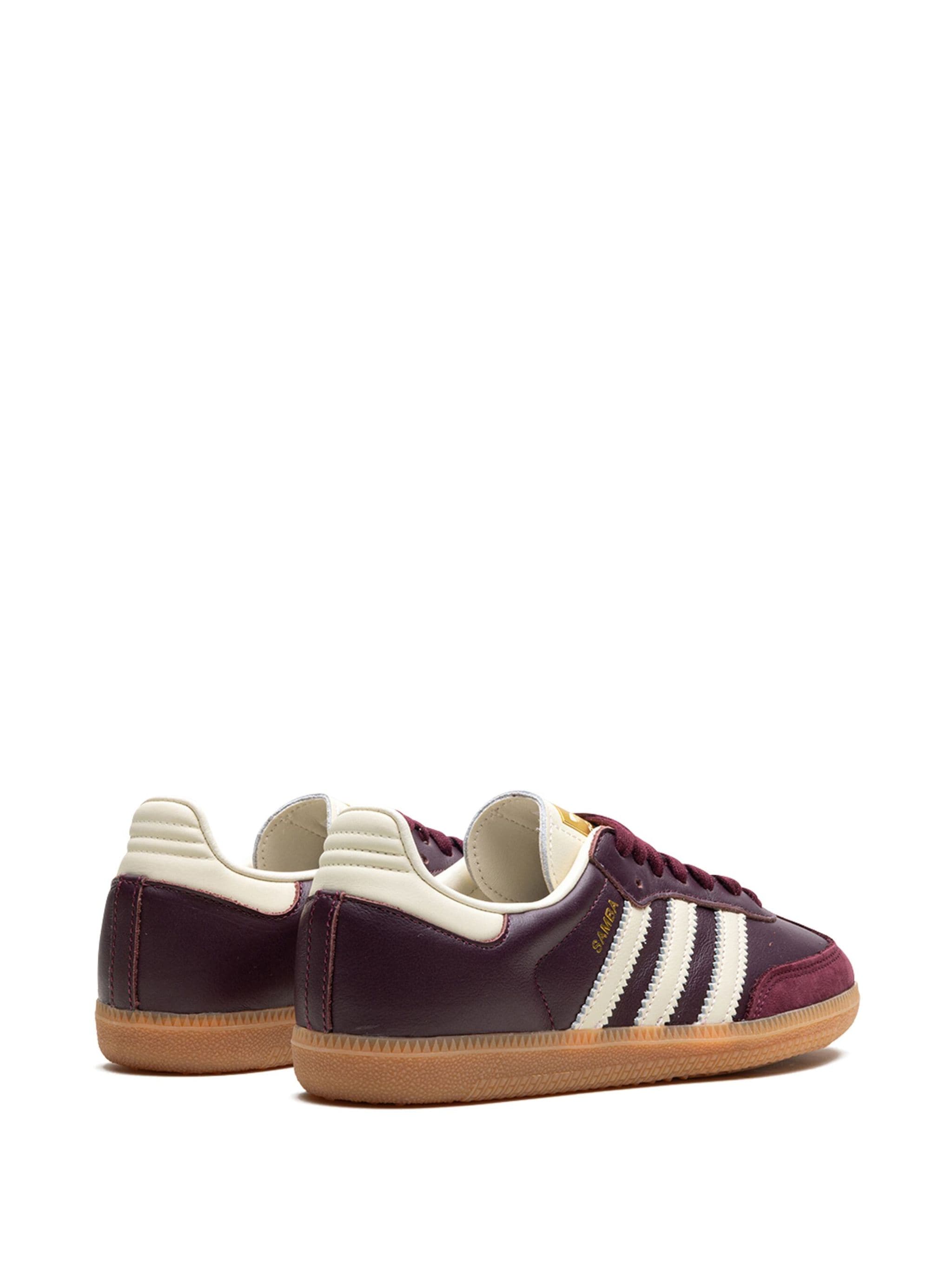 Adidas Samba Og Maroon Gold Metallic W