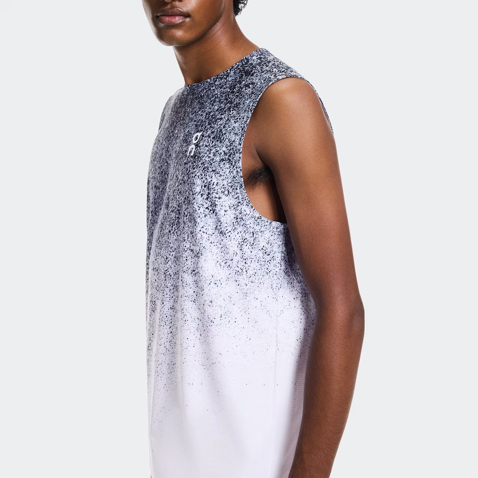 On Court Tank Fade Thistle | White