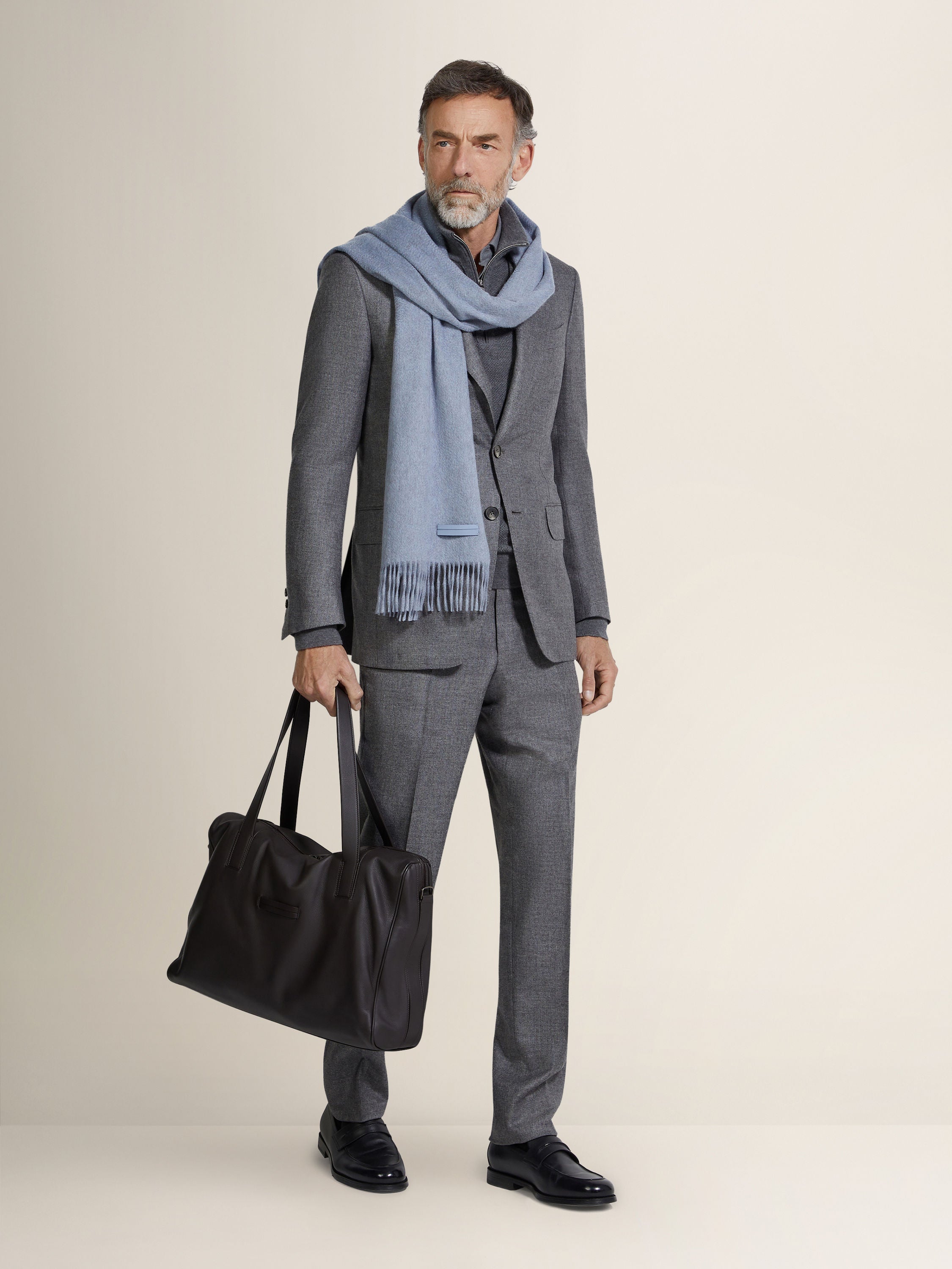 Zegna Grey Oasi Cashmere Suit