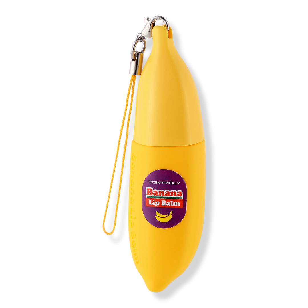 TONYMOLY Magic Food Dalcom Banana Lip Balm Keychain