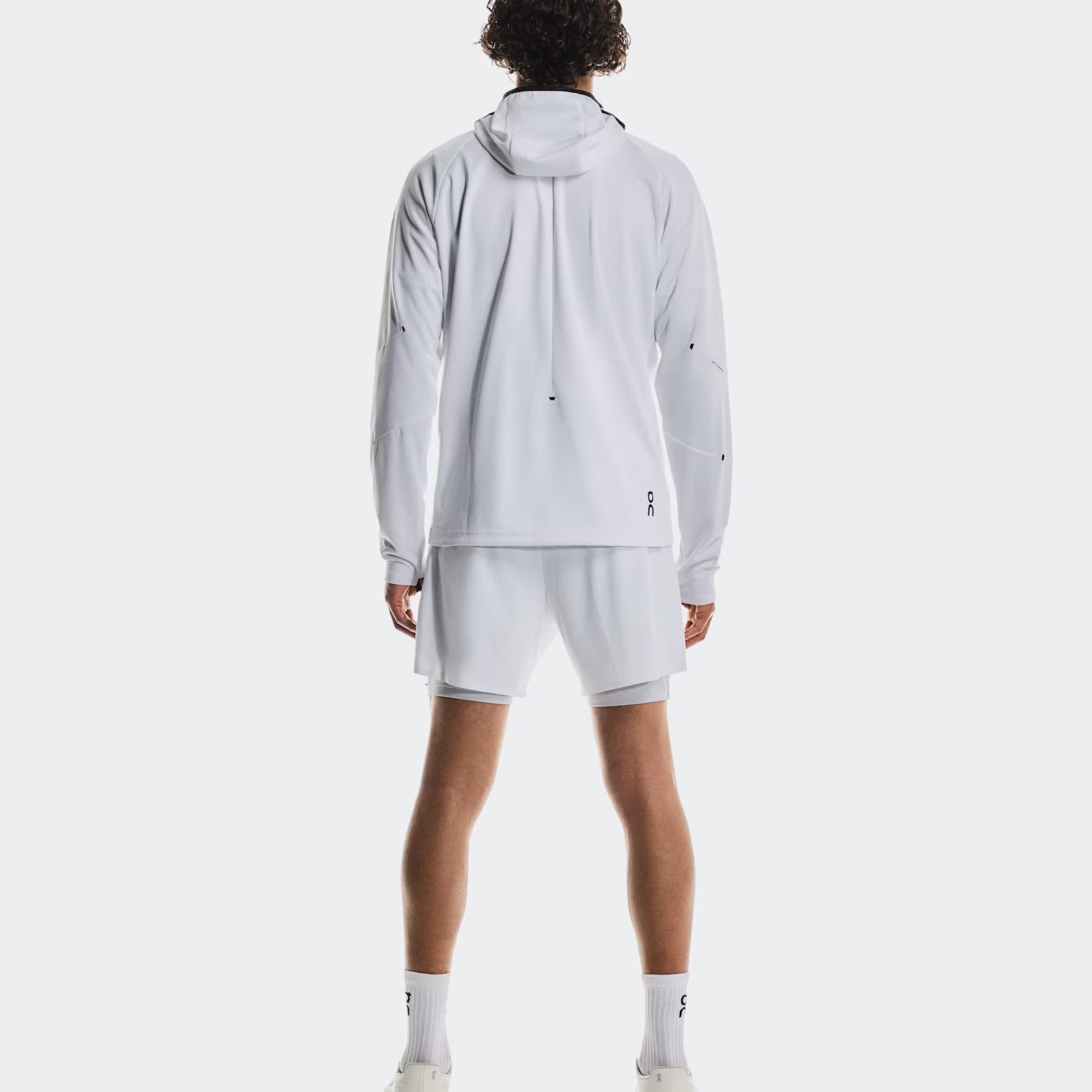 On Climate Zip Hoodie White